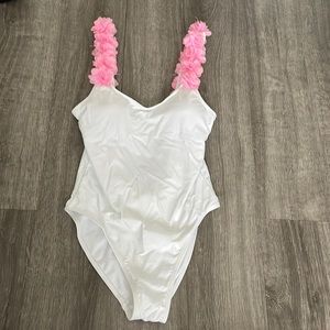 Once piece flower swim